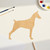Doberman Wood Cutout - Unfinished Baltic Birch Craft Shape