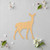 Doe Wood Cutout - Unfinished Baltic Birch Craft Shape