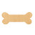 Dog Bone 2 Wood Cutout for Crafts, Unfinished Baltic Birch Craft Shape