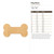 Dog Bone Wood Cutout - Unfinished Baltic Birch Craft Shape