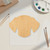 Dog Head Wood Cutout - Unfinished Baltic Birch Craft Shape