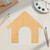 Dog House Wood Cutout for Crafts, Unfinished Baltic Birch Craft Shape