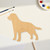 Dog Lab Wood Cutout - Unfinished Baltic Birch Craft Shape