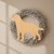 Dog Lab Wood Cutout for Crafts, Unfinished Baltic Birch Craft Shape