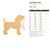 Dog With Leash Wood Cutout Craft Blank, Unfinished Baltic Birch DIY Shape for Crafts and Decor