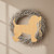 Dog With Leash Wood Cutout for Crafts, Unfinished Baltic Birch Craft Shape