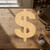Dollar Sign 1 Wood Cutout Craft Blank, Unfinished Baltic Birch DIY Shape for Crafts and Decor