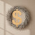 Dollar Sign Wood Cutout - Unfinished Baltic Birch Craft Shape