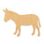 Donkey Wood Cutout - Unfinished Baltic Birch Craft Shape