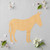 Donkey Wood Cutout for Crafts, Unfinished Baltic Birch Craft Shape