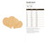 Double Heart 2 Wood Cutout Craft Blank, Unfinished Baltic Birch DIY Shape for Crafts and Decor