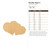 Double Heart 2 Wood Cutout - Unfinished Baltic Birch Craft Shape
