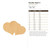 Double Heart 2 Wood Cutout for Crafts, Unfinished Baltic Birch Craft Shape