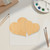 Double Heart Wood Cutout - Unfinished Baltic Birch Craft Shape