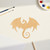 Dragon 2 Wood Cutout for Crafts, Unfinished Baltic Birch Craft Shape