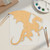 Dragon 4 Wood Cutout - Unfinished Baltic Birch Craft Shape
