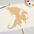 Dragon 4 Wood Cutout - Unfinished Baltic Birch Craft Shape