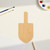 Dreidel Wood Cutout - Unfinished Baltic Birch Craft Shape