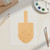 Dreidel Wood Cutout for Crafts, Unfinished Baltic Birch Craft Shape