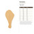 Drumstick Wood Cutout - Unfinished Baltic Birch Craft Shape