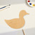 Duck 1 Wood Cutout - Unfinished Baltic Birch Craft Shape
