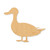 Duck 4 Wood Cutout - Unfinished Baltic Birch Craft Shape