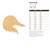 Duck Head Wood Cutout Craft Blank, Unfinished Baltic Birch DIY Shape for Crafts and Decor