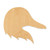 Duck Head Wood Cutout - Unfinished Baltic Birch Craft Shape