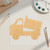 Dump Truck Wood Cutout for Crafts, Unfinished Baltic Birch Craft Shape