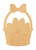 Easter Basket Wood Cutout Craft Blank, Unfinished Baltic Birch DIY Shape for Crafts and Decor
