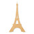 Eiffel Tower Wood Cutout - Unfinished Baltic Birch Craft Shape