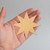 Eight Point Star Wood Cutout - Unfinished Baltic Birch Craft Shape
