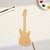 Electric Guitar Wood Cutout - Unfinished Baltic Birch Craft Shape