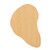 Elephant Ear Wood Cutout for Crafts, Unfinished Baltic Birch Craft Shape