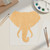 Elephant Head Wood Cutout for Crafts, Unfinished Baltic Birch Craft Shape