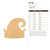 Elf Hat Wood Cutout - Unfinished Baltic Birch Craft Shape