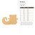 Elf Shoe Wood Cutout - Unfinished Baltic Birch Craft Shape