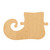 Elf Shoe Wood Cutout for Crafts, Unfinished Baltic Birch Craft Shape