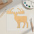 Elk Wood Cutout - Unfinished Baltic Birch Craft Shape