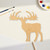 Elk Wood Cutout - Unfinished Baltic Birch Craft Shape