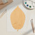 Elm Leaf Wood Cutout for Crafts, Unfinished Baltic Birch Craft Shape