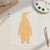 Emperor Penguin Wood Cutout for Crafts, Unfinished Baltic Birch Craft Shape