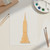 Empire State Building Wood Cutout - Unfinished Baltic Birch Craft Shape