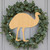 Emu Wood Cutout - Unfinished Baltic Birch Craft Shape