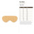 Eye Mask Wood Cutout - Unfinished Baltic Birch Craft Shape