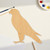 Falcon Wood Cutout - Unfinished Baltic Birch Craft Shape