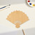 Fan Wood Cutout - Unfinished Baltic Birch Craft Shape