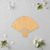 Fan Wood Cutout - Unfinished Baltic Birch Craft Shape