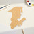 Female Graduate 1 Wood Cutout - Unfinished Baltic Birch Craft Shape