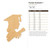 Female Graduate 1 Wood Cutout - Unfinished Baltic Birch Craft Shape